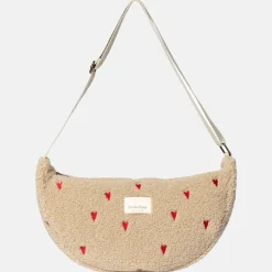 Crossbody Tassen^Studio Noos Teddy adult fanny pack crossbody tas ecru