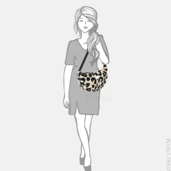 Crossbody Tassen^Studio Noos Teddy adult fanny pack crossbody tas holy cow