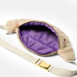 Crossbody Tassen^Studio Noos Teddy adult fanny pack crossbody tas ecru