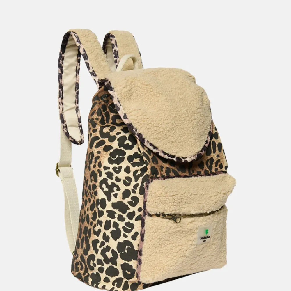 Kinderrugzakken Met Naam | Kinderrugzakken^Studio Noos teddy kinderrugzak leopard