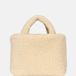 Handtassen^Studio Noos Teddy Mini handtas ecru