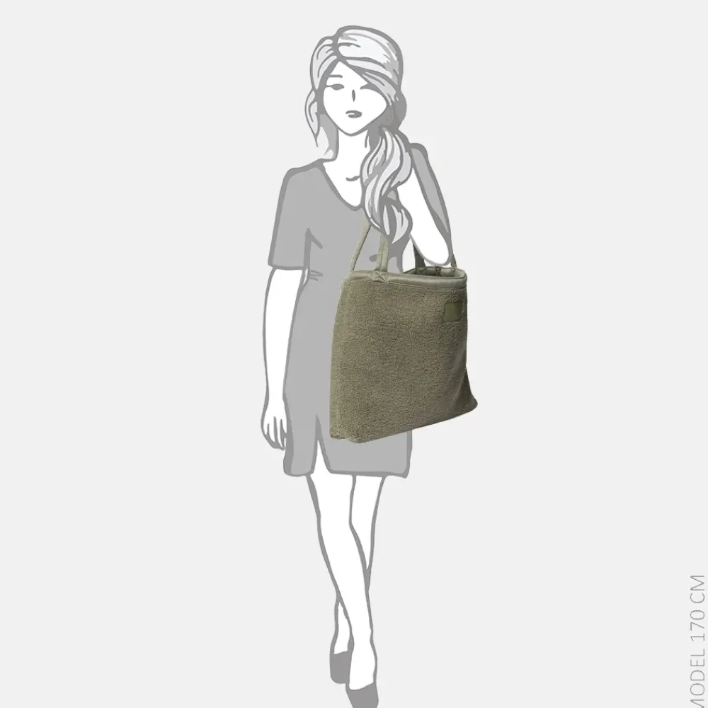 Shoppers^Studio Noos teddy mom bag shopper Joolz-editie army