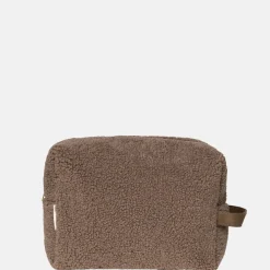 Toilettassen^Studio Noos Teddy toilettas L brown