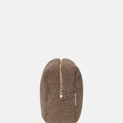 Toilettassen^Studio Noos Teddy toilettas L brown
