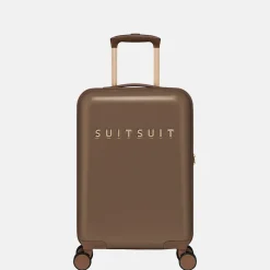 Handbagage Koffers^Suitsuit Fab Seventies koffer 55 cm koffer cocoa brown