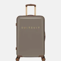 Reiskoffers^Suitsuit Fab Seventies koffer 66 cm taupe