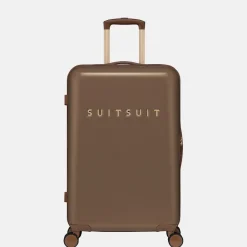 Reiskoffers^Suitsuit Fab Seventies koffer 66 cm cocoa brown