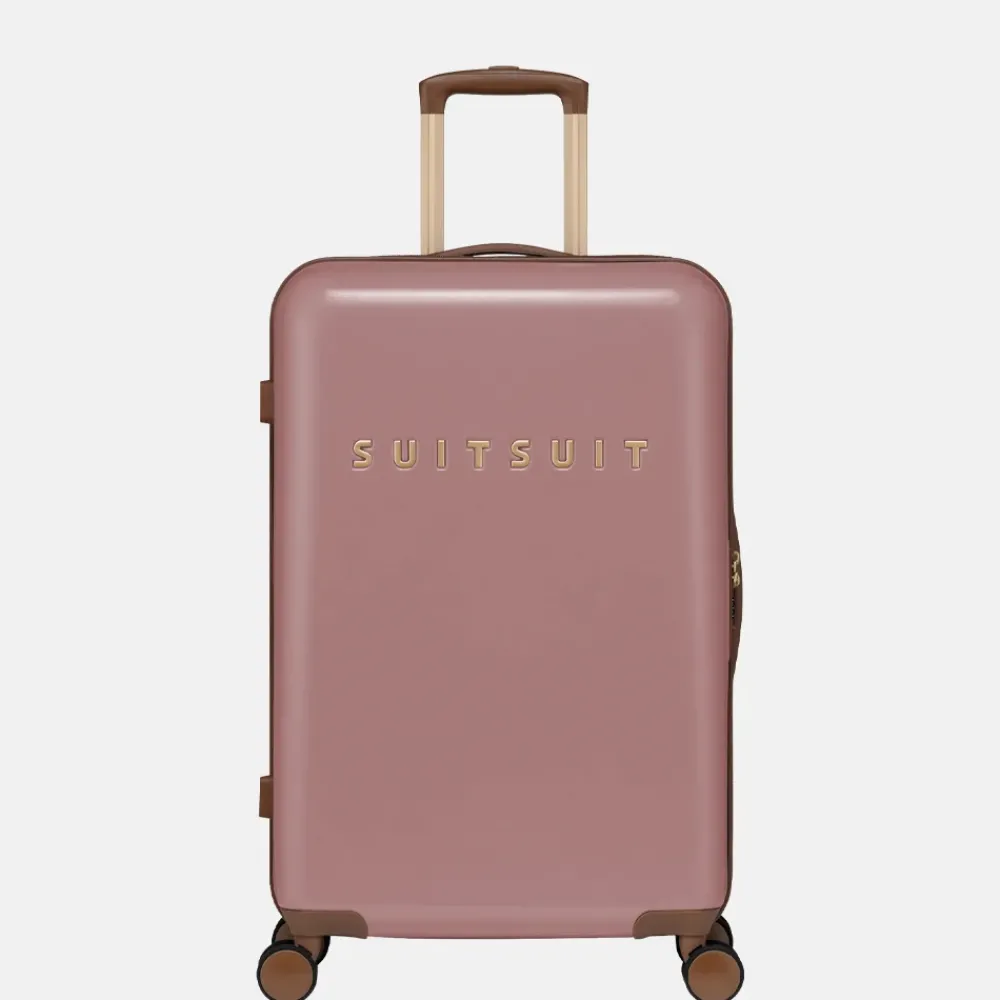 Reiskoffers^Suitsuit Fab Seventies koffer 66 cm old rose