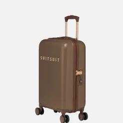 Handbagage Koffers^Suitsuit Fab Seventies koffer 55 cm koffer cocoa brown