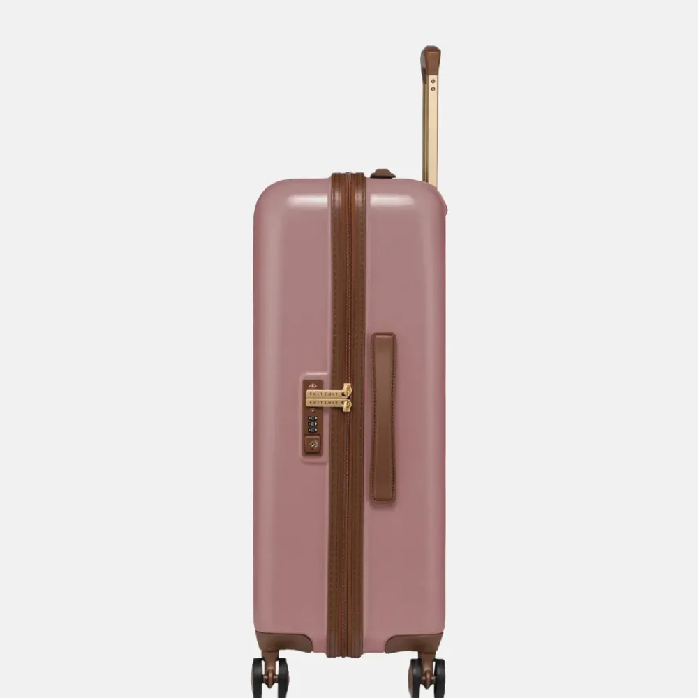 Reiskoffers^Suitsuit Fab Seventies koffer 66 cm old rose
