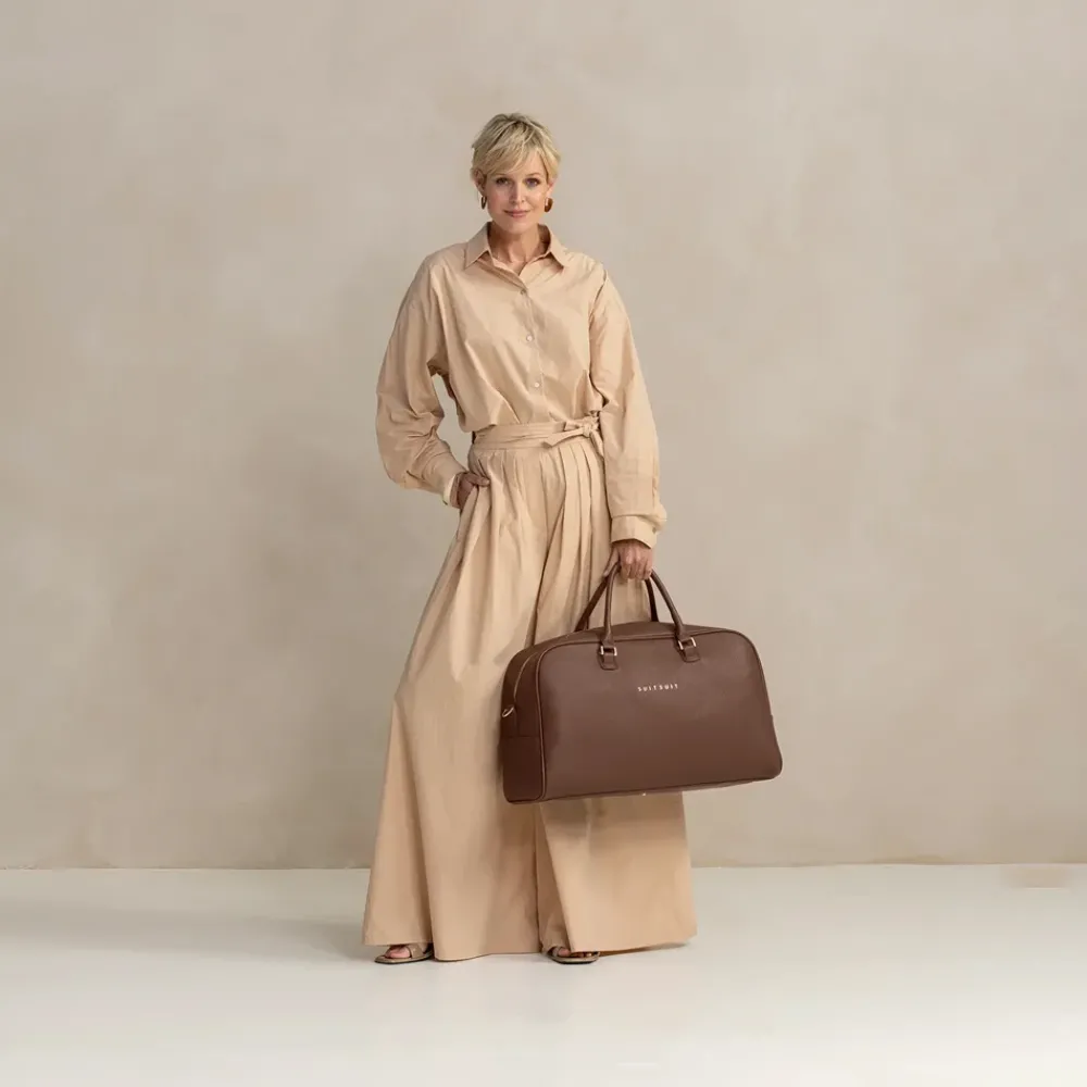 Handbagage Tassen | Weekendtassen^Suitsuit Fab Seventies weekendtas rawhide