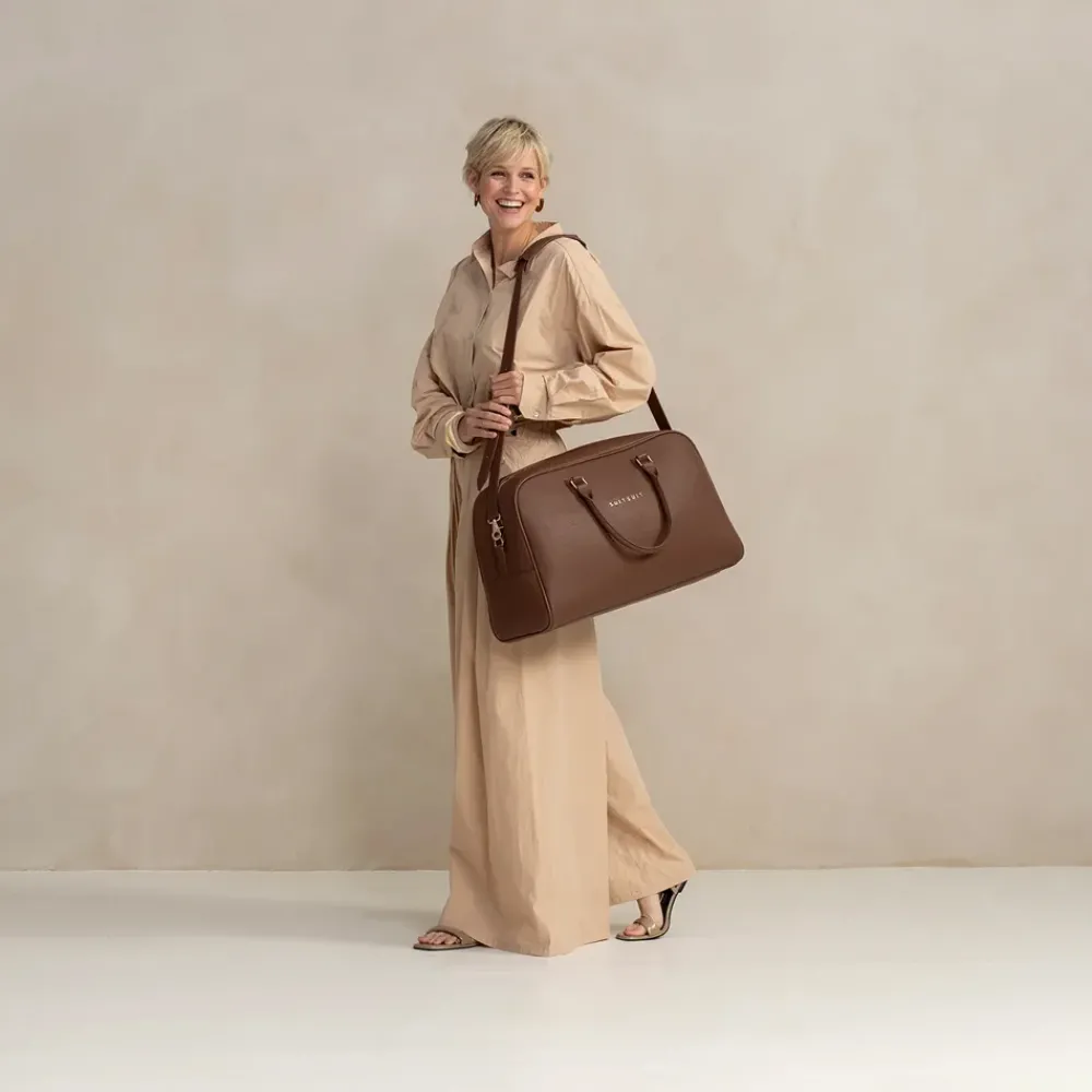 Handbagage Tassen | Weekendtassen^Suitsuit Fab Seventies weekendtas rawhide
