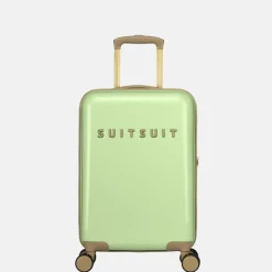 Handbagage Koffers^Suitsuit Fusion handbagage koffer 55 cm butterfly green