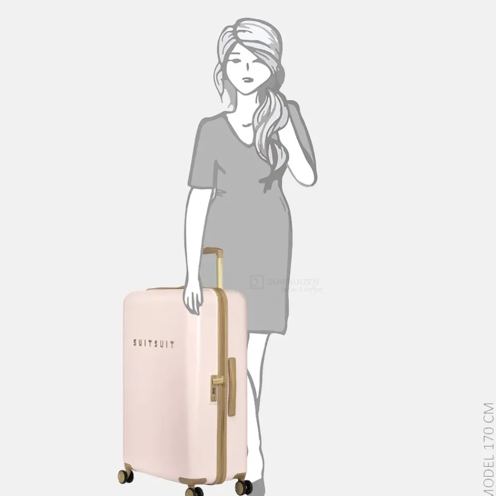 Reiskoffers^Suitsuit Fusion koffer 76 cm rose pearl