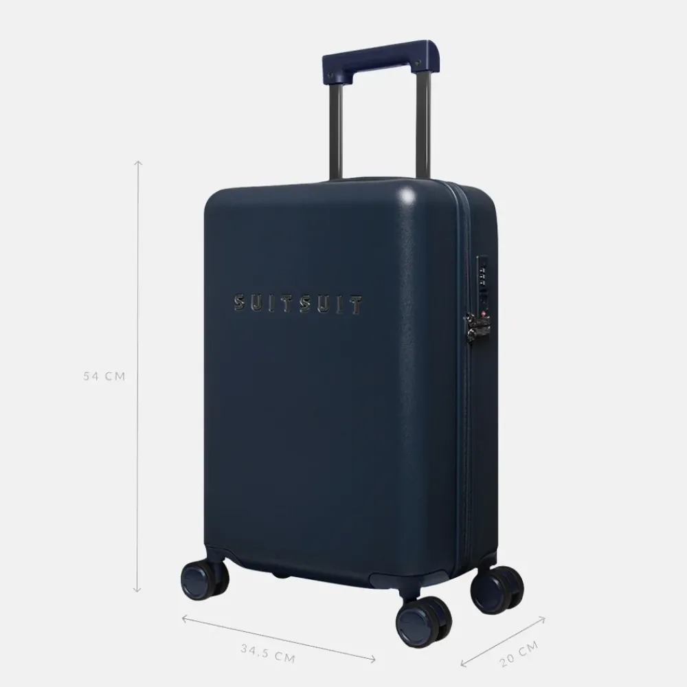 Handbagage Koffers^Suitsuit Mystique handbagage koffer 55 cm midnight blue