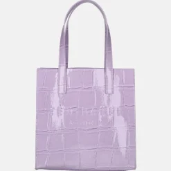 Shoppers^Ted Baker Croccon shopper S lilac