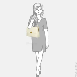 Schoudertassen^Ted Baker Imilily schoudertas ivory