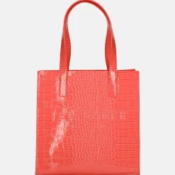 Shoppers^Ted Baker Reptcon shopper S coral
