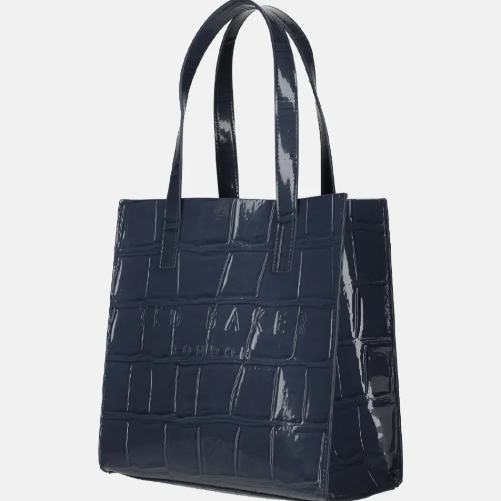 Shoppers^Ted Baker Reptcon shopper dark blue