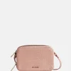 Crossbody Tassen^Ted Baker Stina Croco crossbody tas pale pink