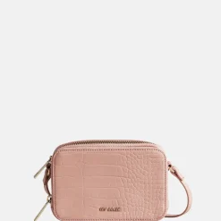 Crossbody Tassen^Ted Baker Stina Croco crossbody tas pale pink