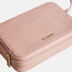Crossbody Tassen^Ted Baker Stina Croco crossbody tas pale pink