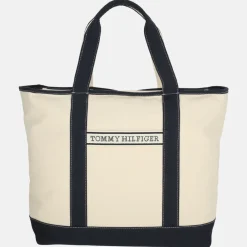 Shoppers^Tommy Hilfiger canvas tote shopper blue
