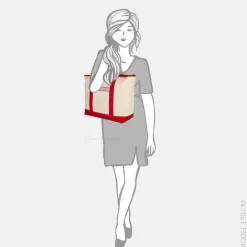 Shoppers^Tommy Hilfiger canvas tote shopper red