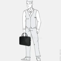 Heren Laptoptassen^Tommy Hilfiger Corp laptoptas BDS black