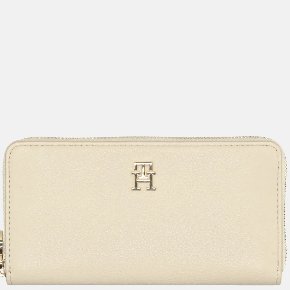 Dames Portemonnees^Tommy Hilfiger Distinct portemonnee large classic beige