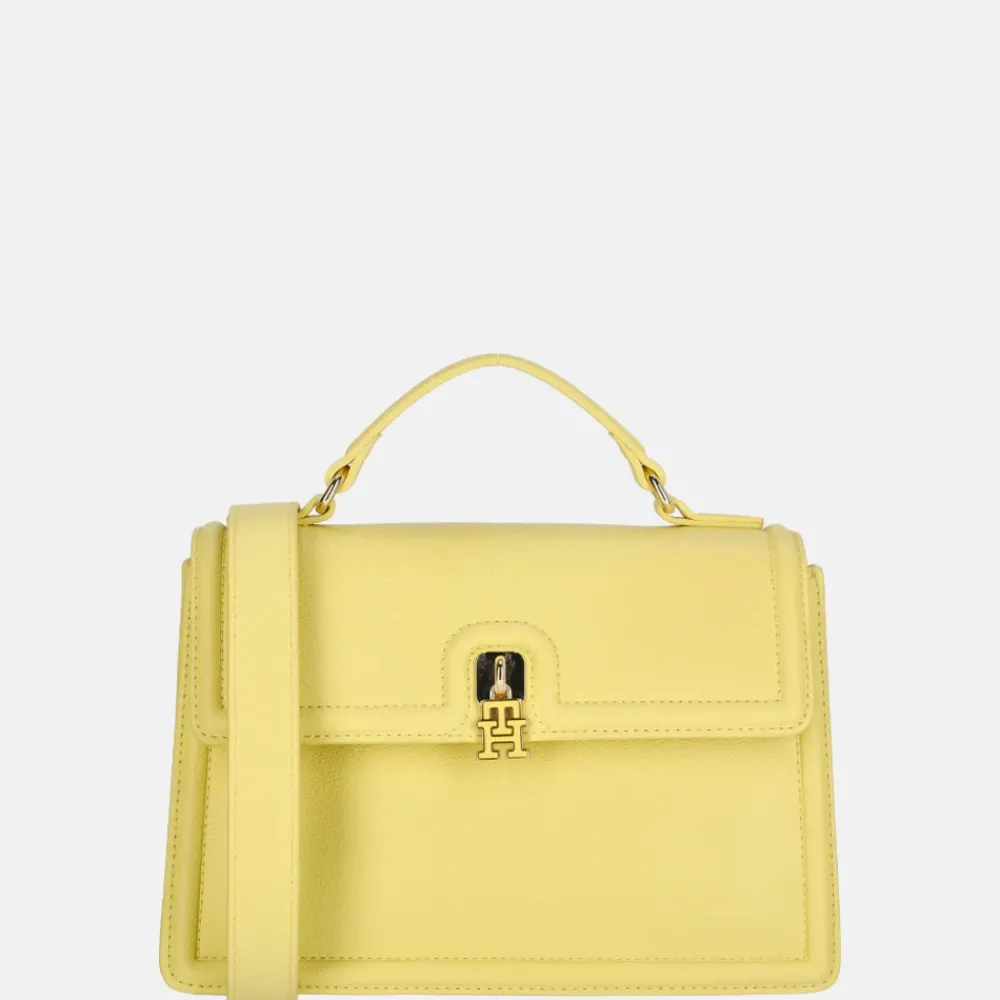 Handtassen^Tommy Hilfiger Eternity mini satchel handtas yellow