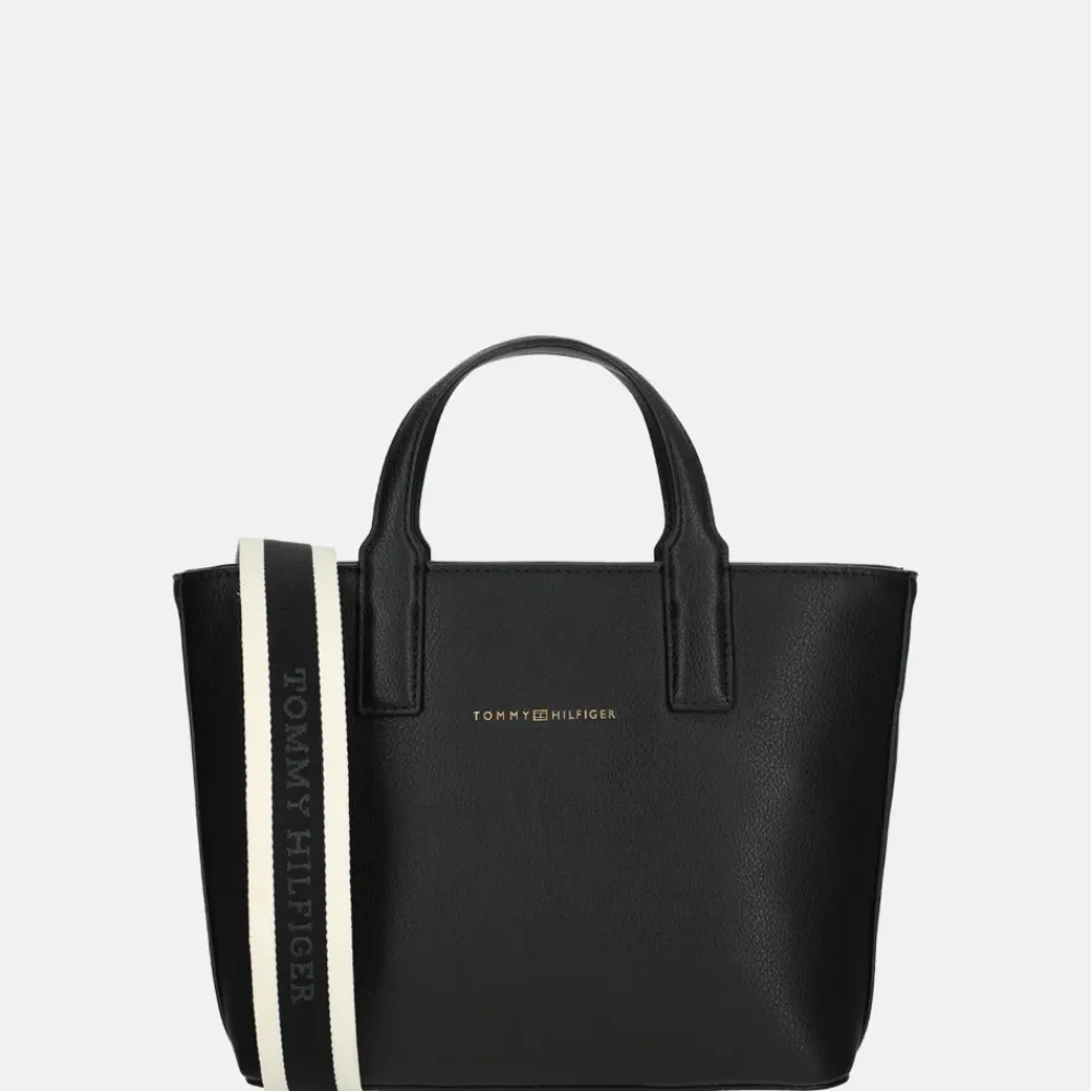 Shoppers^Tommy Hilfiger logotape shopper mini black