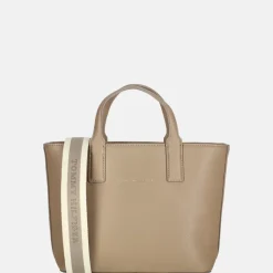 Shoppers^Tommy Hilfiger logotape shopper coastal taupe