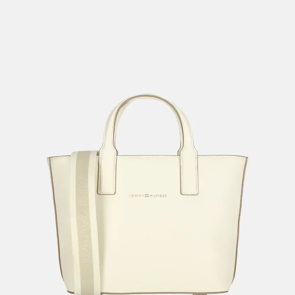 Shoppers^Tommy Hilfiger logotape shopper ivory petal