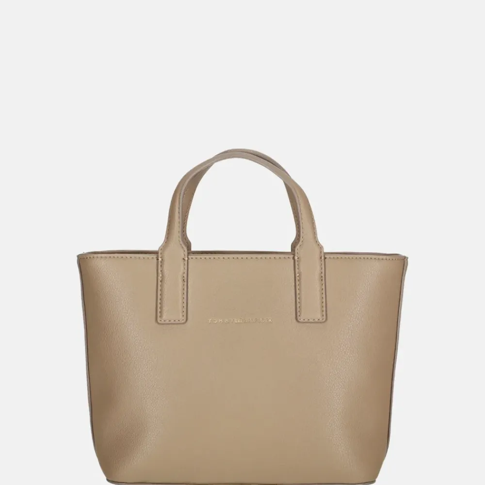 Shoppers^Tommy Hilfiger logotape shopper coastal taupe