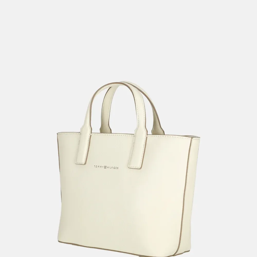 Shoppers^Tommy Hilfiger logotape shopper ivory petal