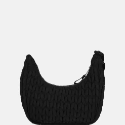 Schoudertassen^Tommy Hilfiger Urban guilted schoudertas black