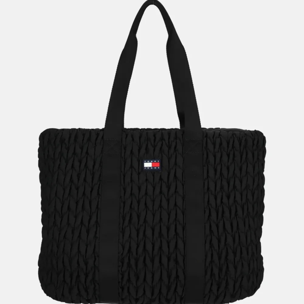 Shoppers^Tommy Hilfiger Urban Quilted shopper black