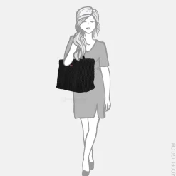 Shoppers^Tommy Hilfiger Urban Quilted shopper black