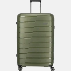 Handbagage Koffers^Travelite Air Base handbagage koffer 77 cm olive