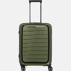 Handbagage Koffers^Travelite Air Base handbagage koffer 55cm olive