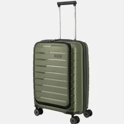 Handbagage Koffers^Travelite Air Base handbagage koffer 55cm olive