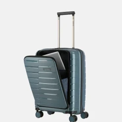 Handbagage Koffers^Travelite Air Base handbagage koffer 55 cm ice blue