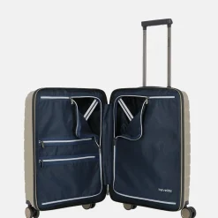 Handbagage Koffers^Travelite Air Base handbagage koffer 55 cm champagne