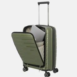 Handbagage Koffers^Travelite Air Base handbagage koffer 55cm olive