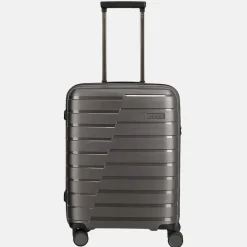 Handbagage Koffers^Travelite Air Base koffer 55 cm antraciet