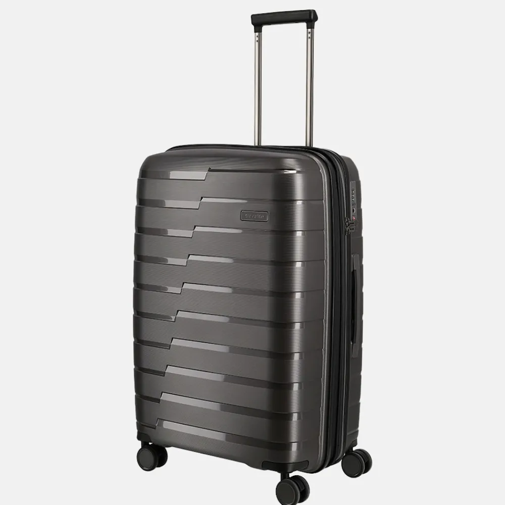 Reiskoffers^Travelite Air Base koffer 67 cm antraciet