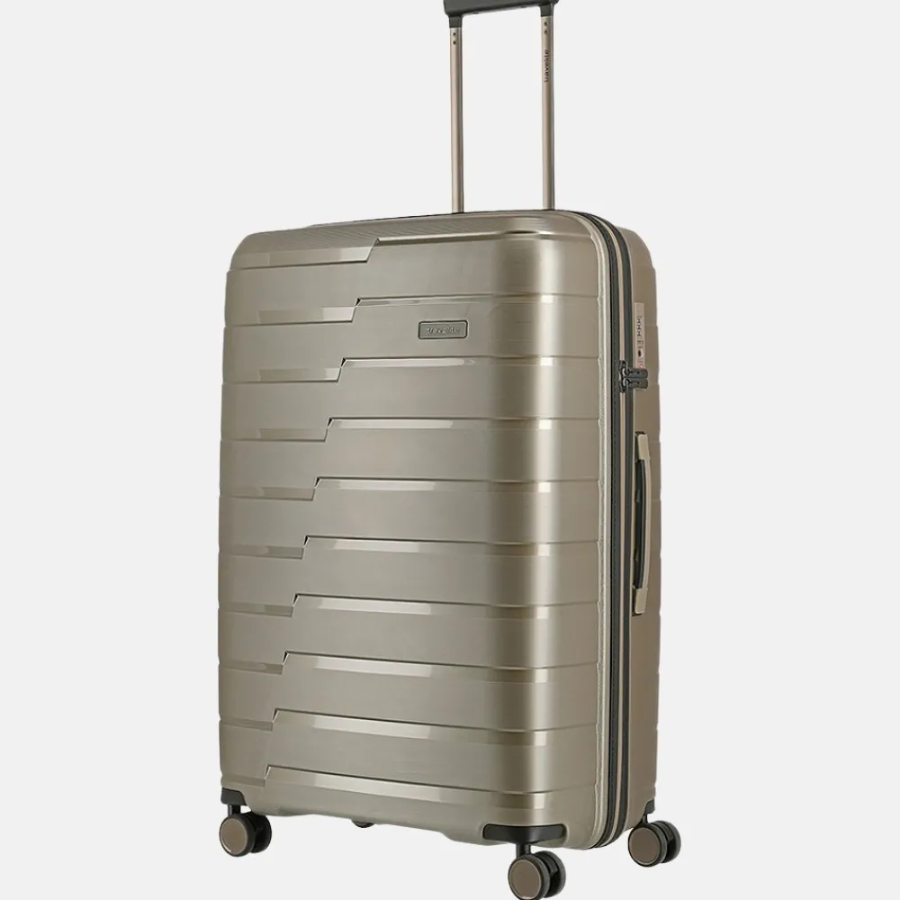 Reiskoffers^Travelite Air Base koffer 77 cm champagne