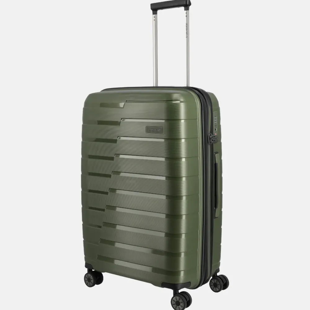 Reiskoffers^Travelite Air Base reiskoffer 67 cm olive