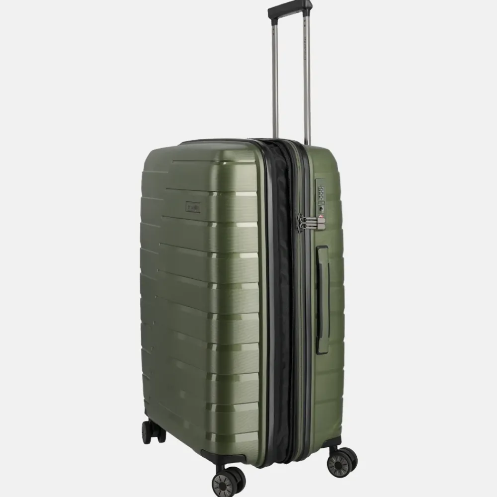 Reiskoffers^Travelite Air Base reiskoffer 67 cm olive